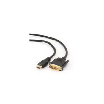 Gembird 3m, Hdmi/dvi, M/m 3m Hdmi Dvi-d Negro