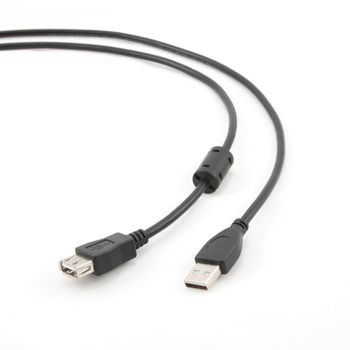 Usb 2.0 A-plug A-socket 10ft Cable With Ferrite Cor