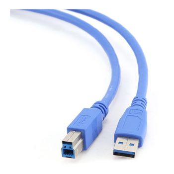 Gembird Cable De Impresora Usb 3.0 Ccp-usb3-ambm-6 1.8m Azul