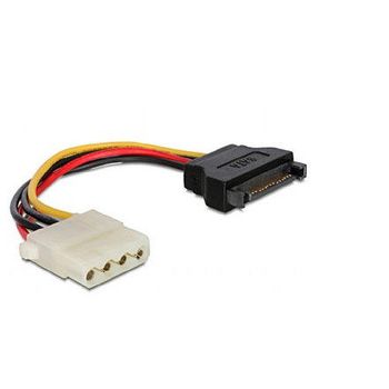 Cable Alimentacion Gembird Sata Macho Molex Hembra 0,15m