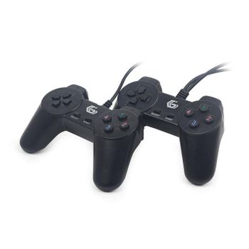 Gembird Jpd-ub2-01 Gamepad Pc Negro Mando Y Volante