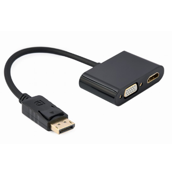 Gembird - Cable Adaptador De Gembird De Hdmi + Vga Hembra A Displayport Macho Gb25400