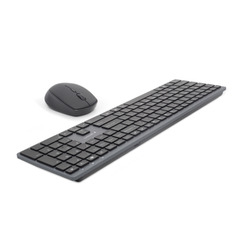 Kit Inalambrico Teclado Raton Retroiluminado Pro Business Slim Diseño Pt Negro