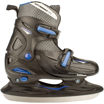 Nijdam Patines Para Hockey Sobre Hielo Talla 30-33 3024-zwb-30-33