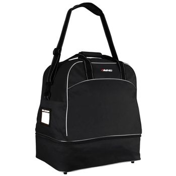 Bolsa De Fútbol Senior Negro Avento