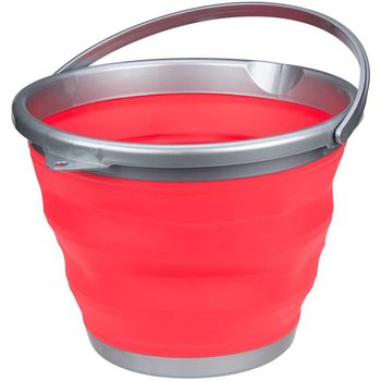 Cubo Plegable 15 L Rojo Coral 21wl-kog-uni Abbey Camp