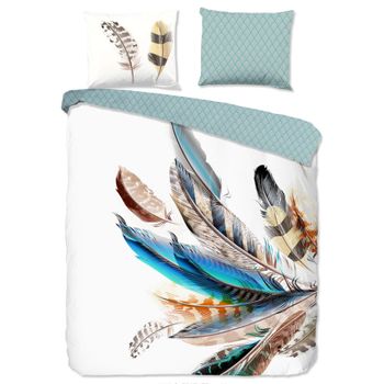 Funda De Edredón Feather 155x220 Cm Multicolor Good Morning