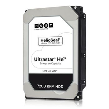 Hgst Ultrastar He12, 3.5", 12000 Gb, 7200 Rpm, Sas, 256 Mb, Unidad De Disco Duro