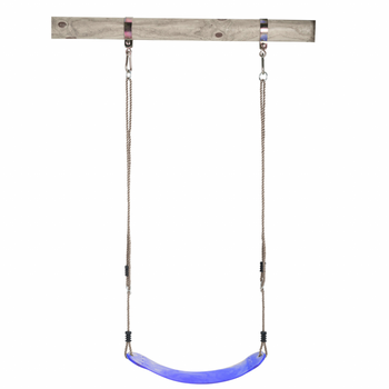 Asiento De Columpio De Plástico Flexible Morado Swing King