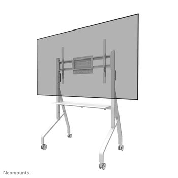 Neomounts Fl50-525wh1 Mueble Y Soporte Para Dispositivo Multimedia Blanco Panel Plano Mesita Con Ruedas Para Multimedia