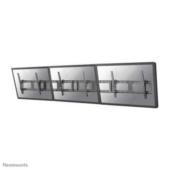 Newstar Flat Screen Wall Mount For Menu Board (ns-wmb300black)  3 Screens