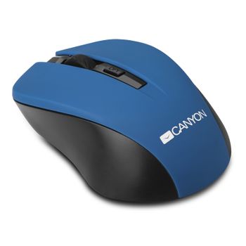 Canyon Ratón Óptico Inalámbrico 2.4ghz 1600 Dpi 4 Botones Azul