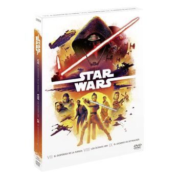 Trilogia Star Wars Episodios 7-9 - Dv Disney Dvd Vta