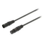 Cable Xlr Digital Macho De 5 Pines - Xlr Hembra De 5 Pines De 3 0 M Gris Oscuro