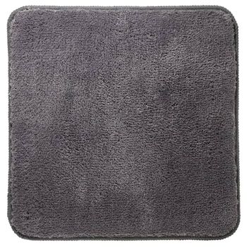 Alfombra De Baño Angora Gris 60x60 Cm Sealskin