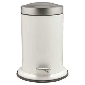 Cubo Basura De Acero C/pedal Spirellaakira 50l 42,7x29,7x64,3 Gris con  Ofertas en Carrefour