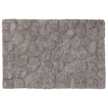 Alfombra De Baño Pebbles Algodón Gris 60x90 Cm Sealskin