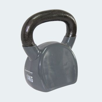 Tunturi Tnt 14tuscl350 Kettlebell In Vinile Da 14kg Grigio