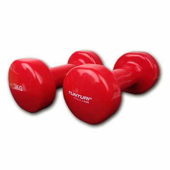 Tunturi Vinyl Kettle Bell 10kg Red - Pesa Rusa 10kg Rojo con Ofertas en  Carrefour