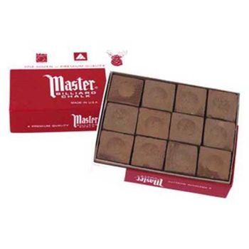 Tiza Billar Master Marron 12 Unid 3003.060