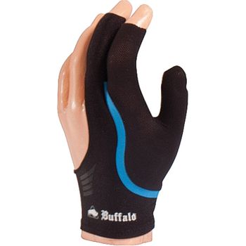 Guante De Billar Buffalo Reversible Negro/azul L