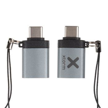 Adaptador Exclusivo Usb Tipo C A Usb 3.1 Otg, De Xtorm - Gris