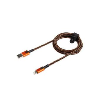 Cable Usb-a A Lightning 1.5m Negro/naranja Xtorm