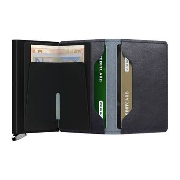 Carteira Secrid Premium Slimwallet Basco Navy