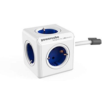 Regleta Powercube Allocacoc Extended Azul