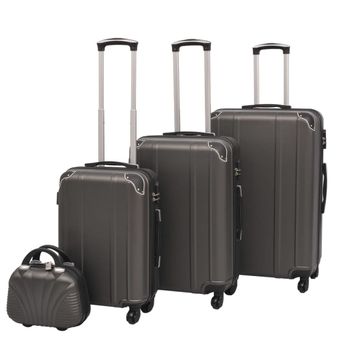 Maletas De Viaje Rígidas Cabina Y Mediana Extensible De Abs T71515  Mandarina con Ofertas en Carrefour