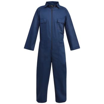 Mono De Trabajo De Hombre Talla Xl Azul Vidaxl