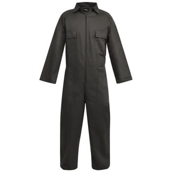 Mono De Trabajo De Hombre Talla Xxl Gris Vidaxl