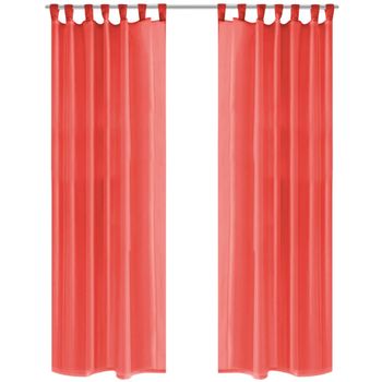 Cortinas Opacas Con Ganchos 2 Piezas Gris Antracita 140x225 Cm Vidaxl con  Ofertas en Carrefour