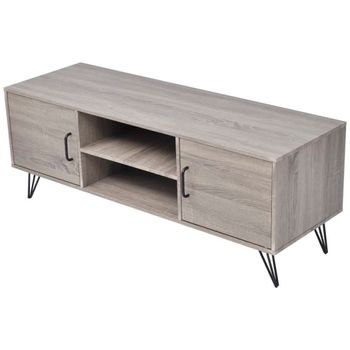 Mueble Para Tv Gris 120x40x45 Cm Vidaxl