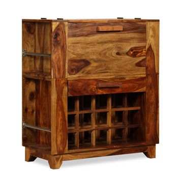 Mueble Bar Madera Maciza De Sheesham 85x40x95 Cm Vidaxl