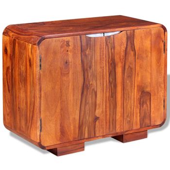 Aparador De Madera Maciza De Sheesham 75x35x60 Cm Vidaxl