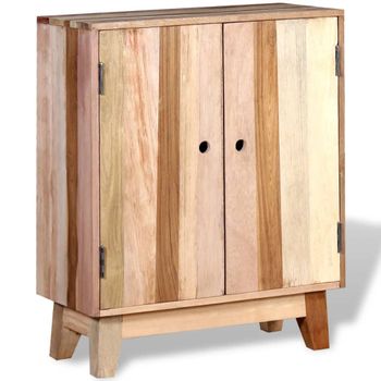 vidaXL Set de 2 cajas de almacenaje de madera maciza reciclada – Bechester