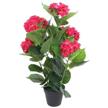 Planta Artificial Hortensia Con Macetero 60 Cm Azul Vidaxl con Ofertas en  Carrefour