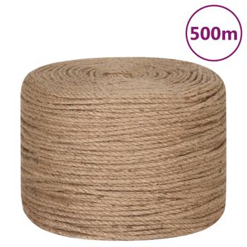 vidaXL Corde 100 % sisal 8 mm 50 m - Bâches et sangles à la Fnac