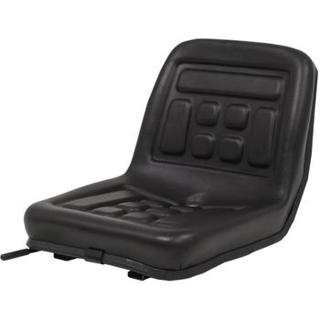 Asiento De Tractor Universal Negro Vidaxl