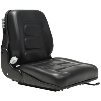 Asiento De Carretilla Elevadora Y Tractor Respaldo Ajustable Vidaxl