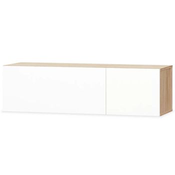 Mueble Bajo Tv Isola 3 Puertas Blanco/nordic 44x142x35 Cm con