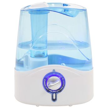 Humidificador Ultrasónico Vapor Frío Luz Nocturna 6 L 300 Ml/h Vidaxl