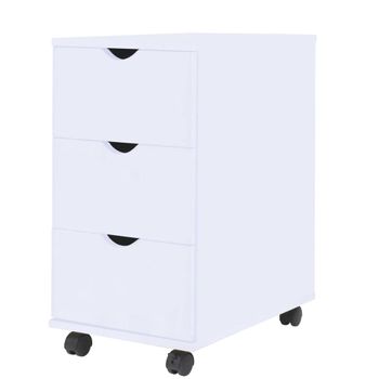 Mueble esquinero Aglomerado blanco brillo 33x33x164,5 cm