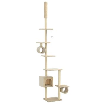 Hamaca Para Gatos Con Patas, Poliester Y Madera, 53x48x13 Cm con Ofertas en  Carrefour