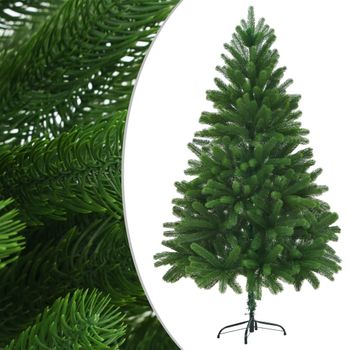 Árbol De Navidad Artificial Hojas Realistas Verde 180 Cm Vidaxl