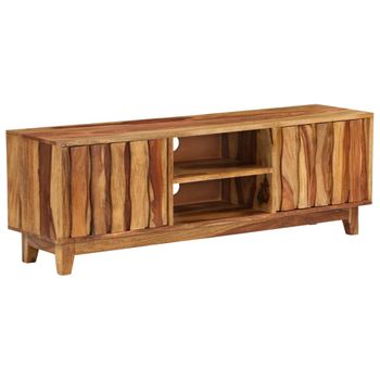 Mueble Para Tv De Madera Maciza De Sheesham 118x30x40 Cm Vidaxl