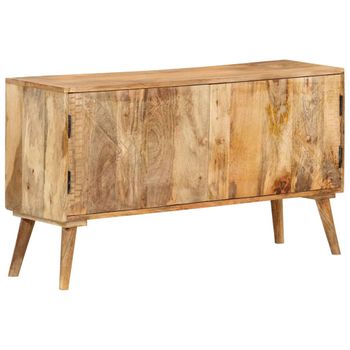  Aparador de madera maciza de mango 110x30x60 cm vidaXL