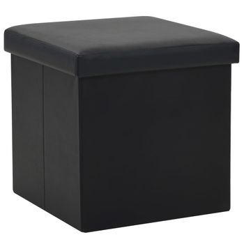 Taburete Plegable Con Asiento Acolchado, Ø30x50 Cm / 30x7x70 Cm, Negro con  Ofertas en Carrefour