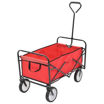Carro Para Herramientas Con 4 Cajones Acero Rojo Vidaxl con Ofertas en  Carrefour